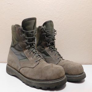 Steel Toe Combat Boots